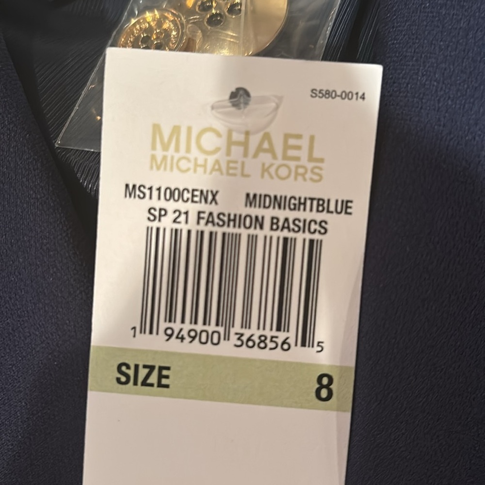 Michael Kors Navy Blazer - Picture 4 of 4